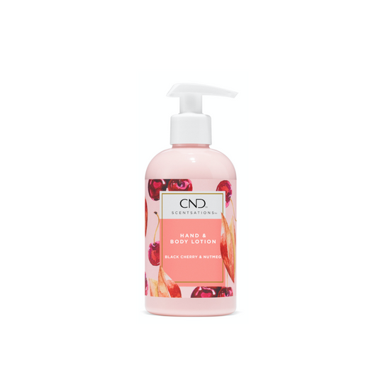 CND™ SCENTSATIONS™ LOTION 245 mL (8.3 fl. oz.) - BLACK CHERRY & NUTMEG