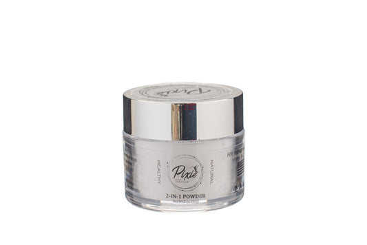 Pixie Soft White Powder  -  2 in 1 Dip & Acrylic Powder (2oz)