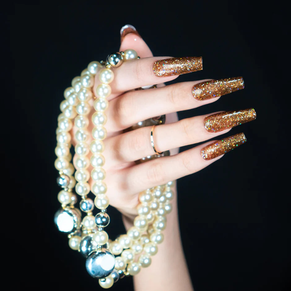 Lechat - SkyDust Glitter Powder - SDP11 Copper Comet  1.5 oz