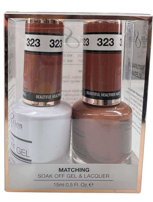 Cre8tion Duo | Matching Color Gel & Nail Lacquer - #323
