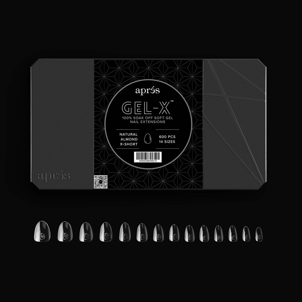Aprés | GEL-X® NATURAL ALMOND BOX OF TIPS