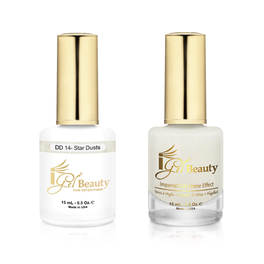 IGEL | GEL & NORMAL POLISH DUO - DD014 STAR DUSTS