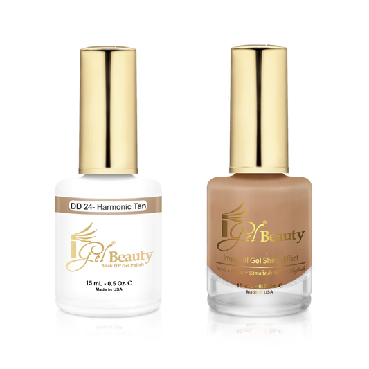 IGEL | GEL & NORMAL POLISH DUO - DD024 HARMONIC TAN