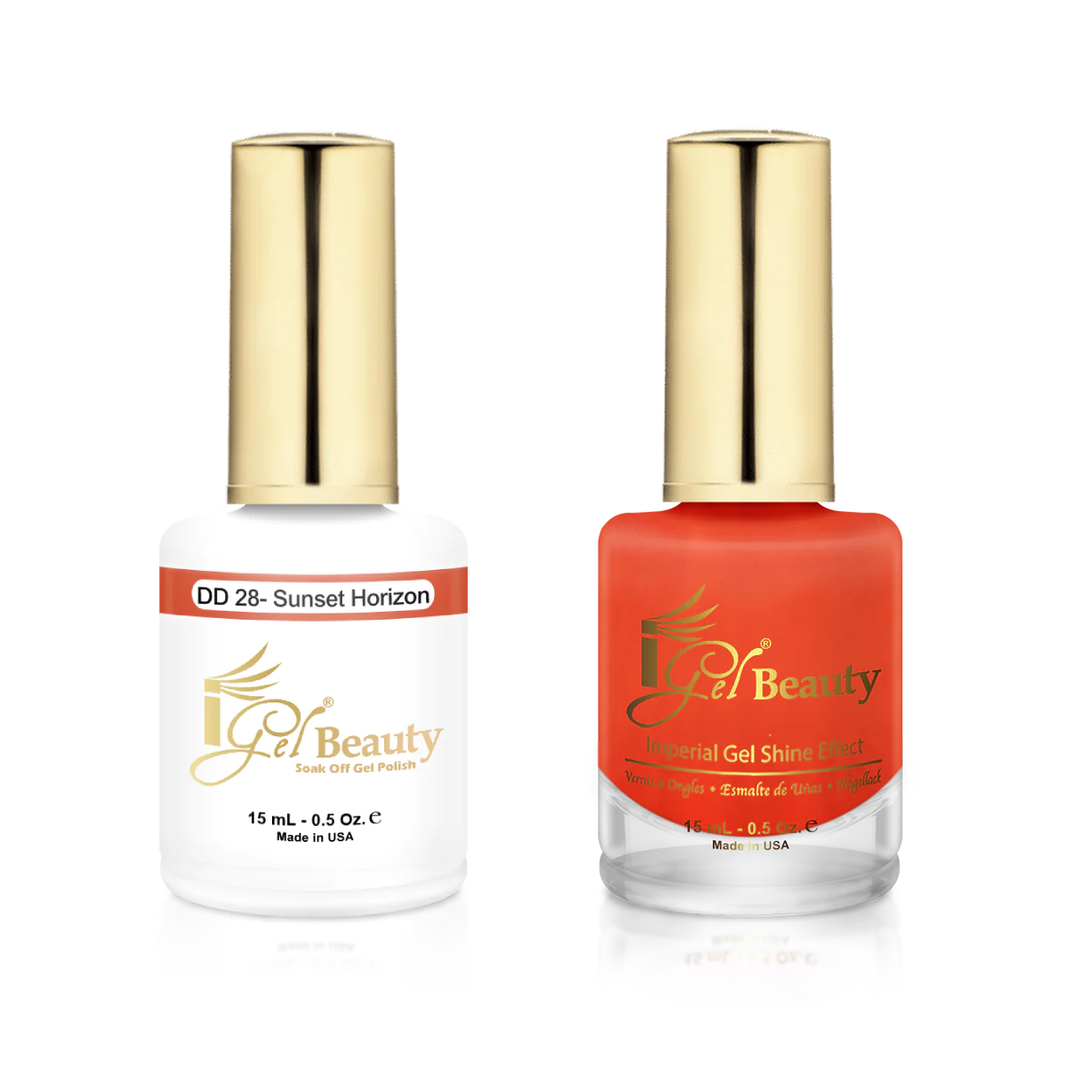 IGEL | GEL & NORMAL POLISH DUO - DD028 SUNSET HORIZON