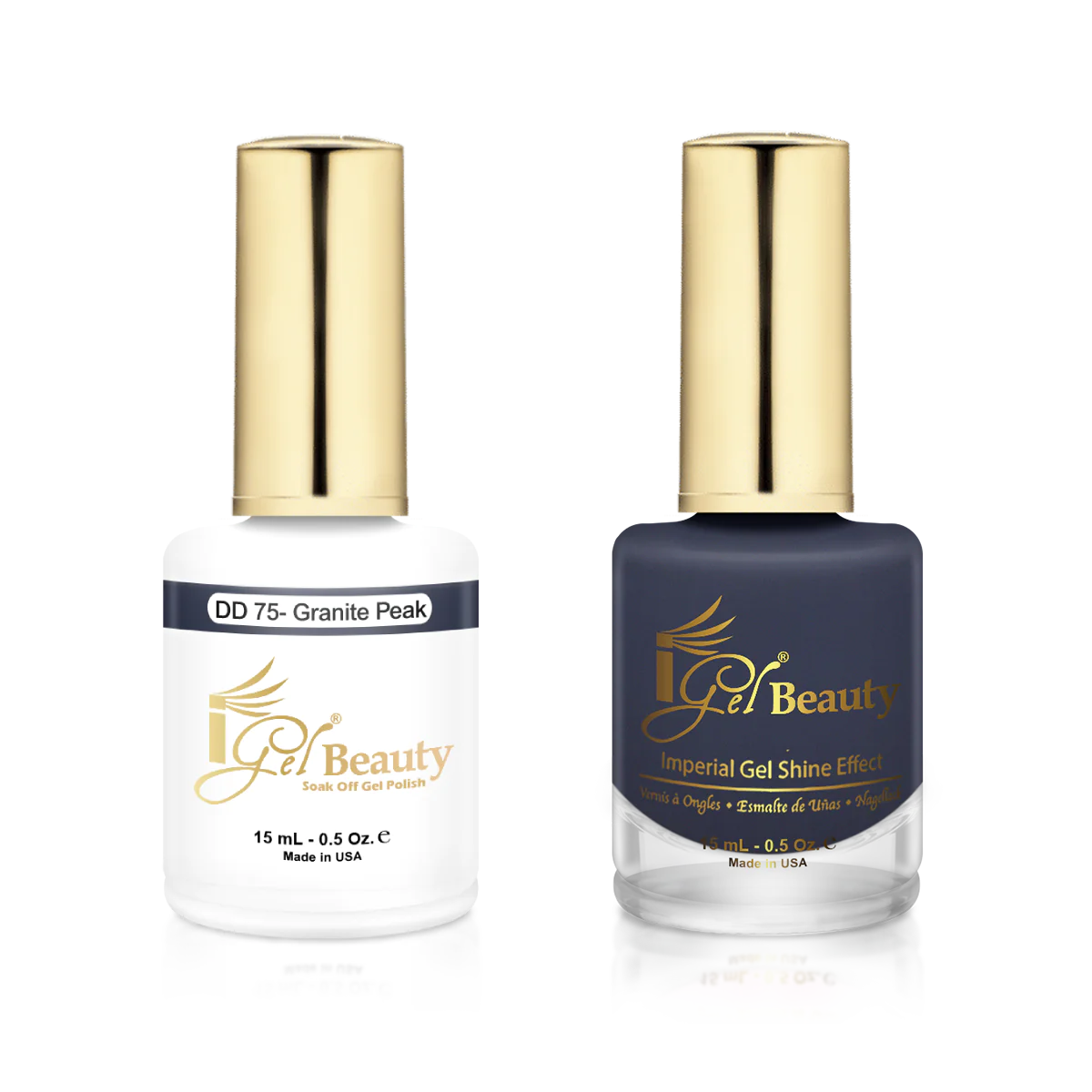 IGEL | GEL & NORMAL POLISH DUO - DD075 Granite Peak