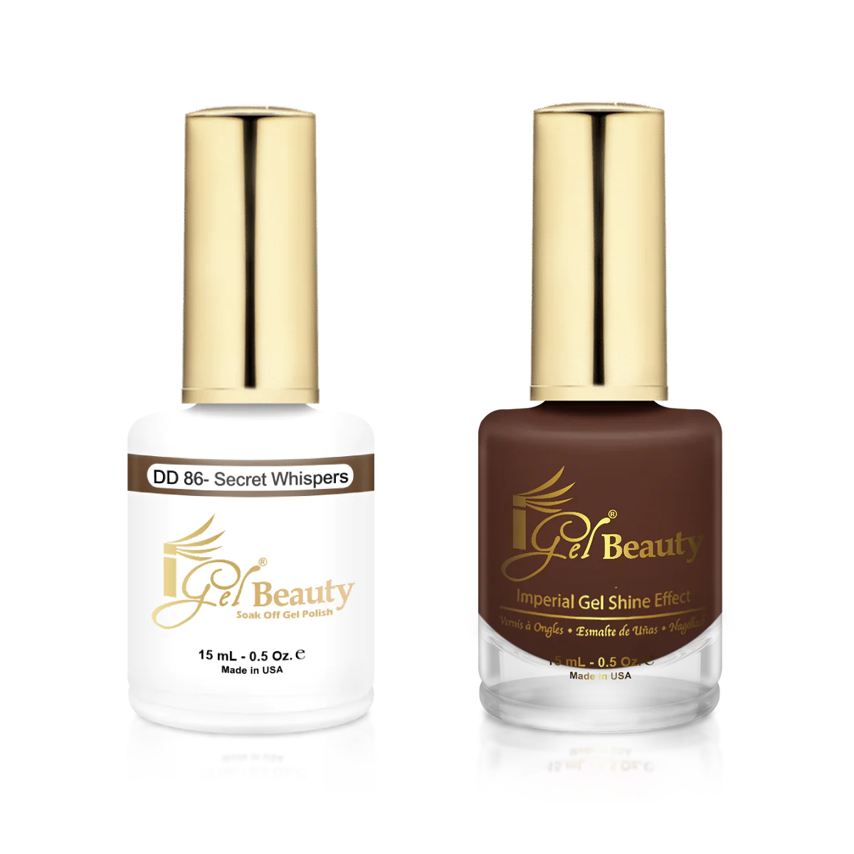 IGEL | GEL & NORMAL POLISH DUO - DD086 Secret Whispers