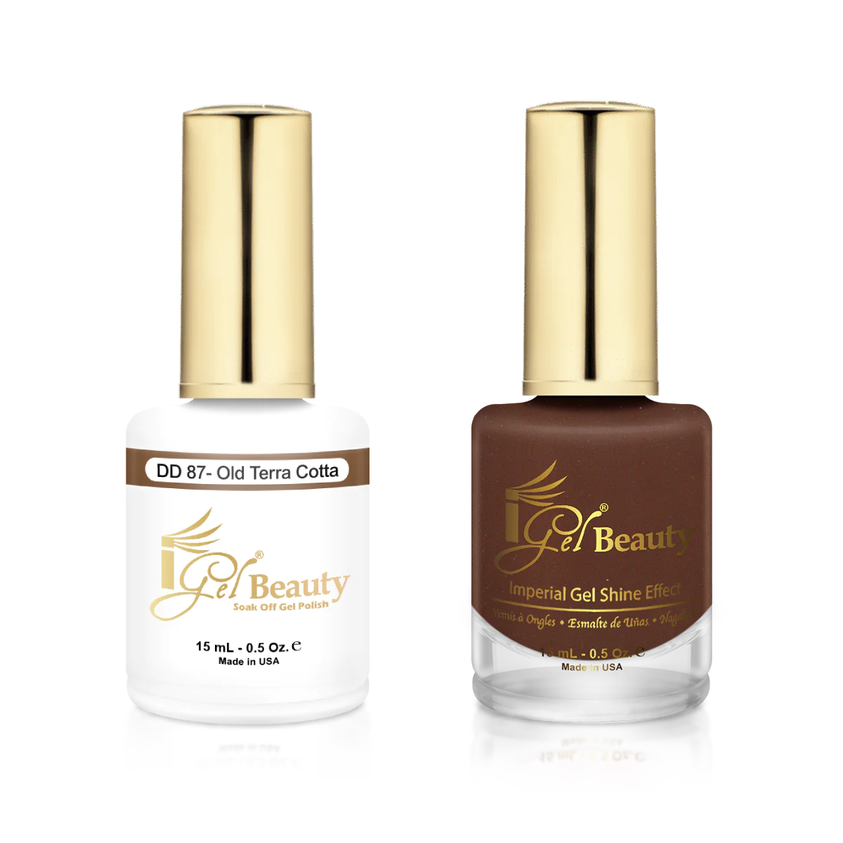 IGEL | GEL & NORMAL POLISH DUO - DD087 OLD TERRA COTTA