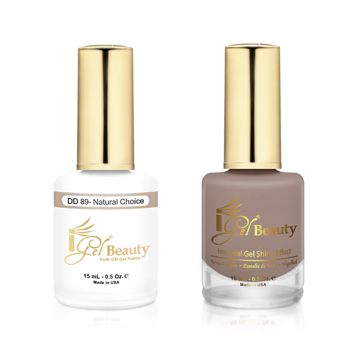 IGEL | GEL & NORMAL POLISH DUO - DD089 Natural Choice