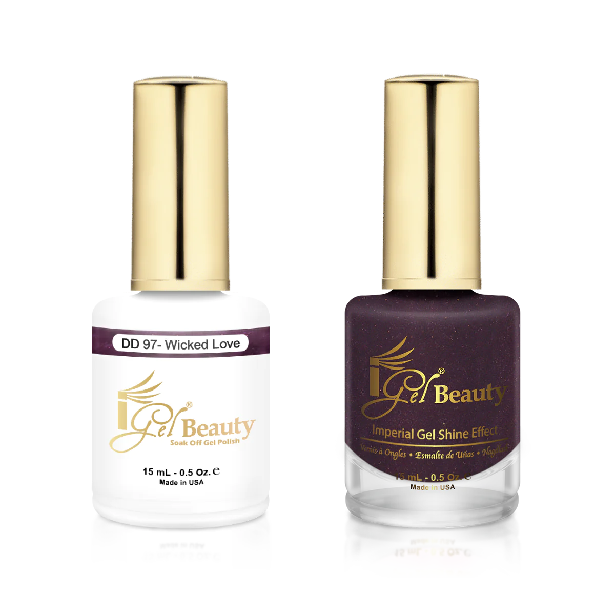 IGEL | GEL & NORMAL POLISH DUO - DD097 Wicked Love