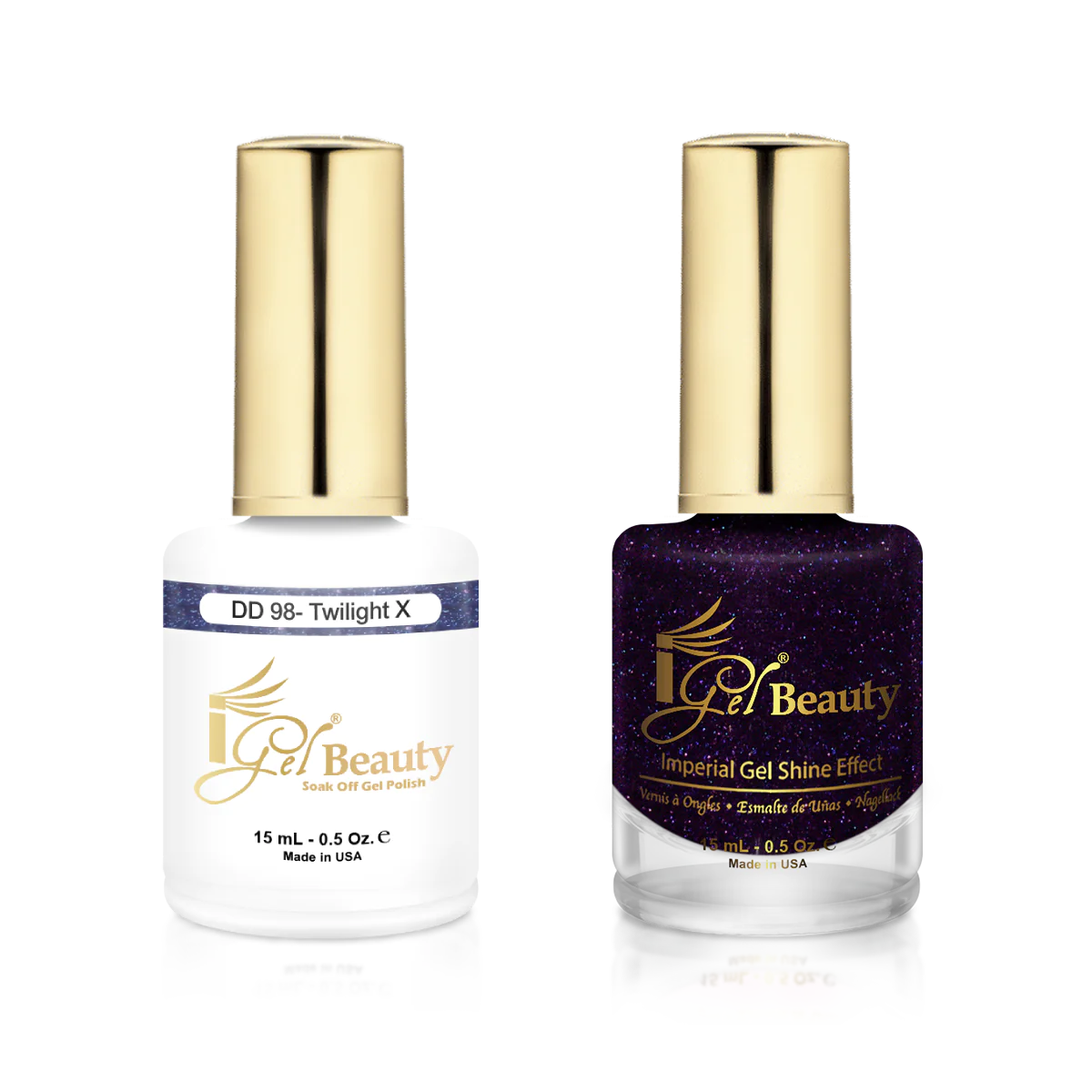 IGEL | GEL & NORMAL POLISH DUO - DD098 Twilight X