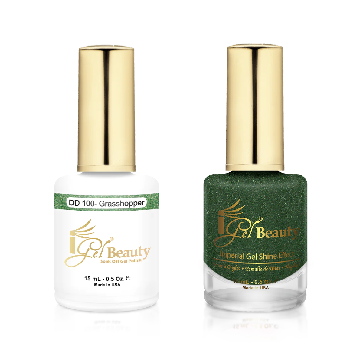 IGEL | GEL & NORMAL POLISH DUO - DD100 Grasshopper