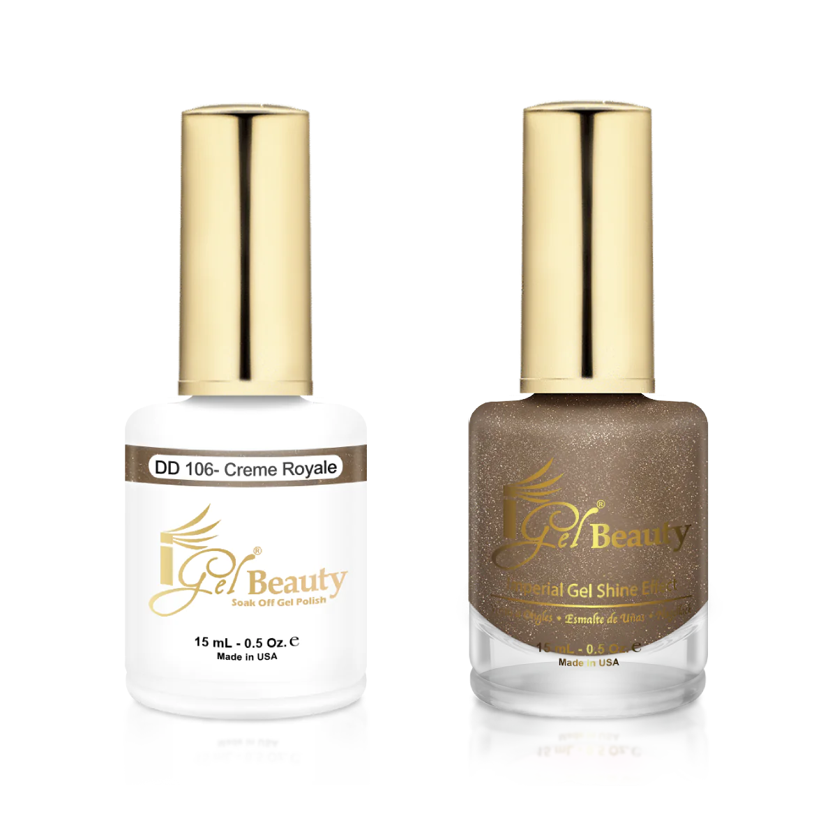 IGEL | GEL & NORMAL POLISH DUO - DD106 Creme Royale