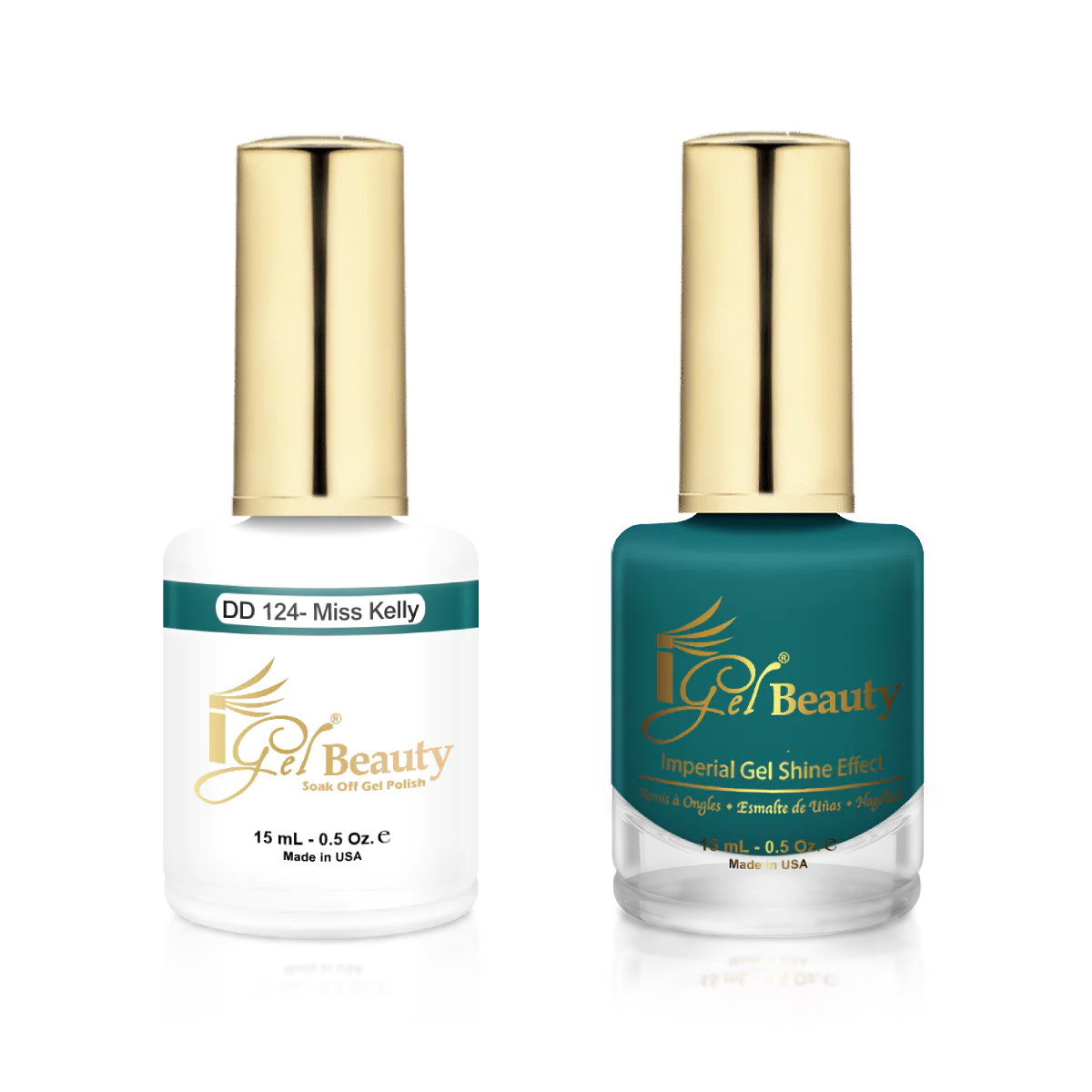 IGEL | GEL & NORMAL POLISH DUO - DD124 Miss Kelly