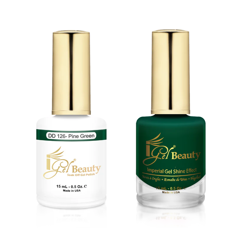 IGEL | GEL & NORMAL POLISH DUO - DD126 Pine Green