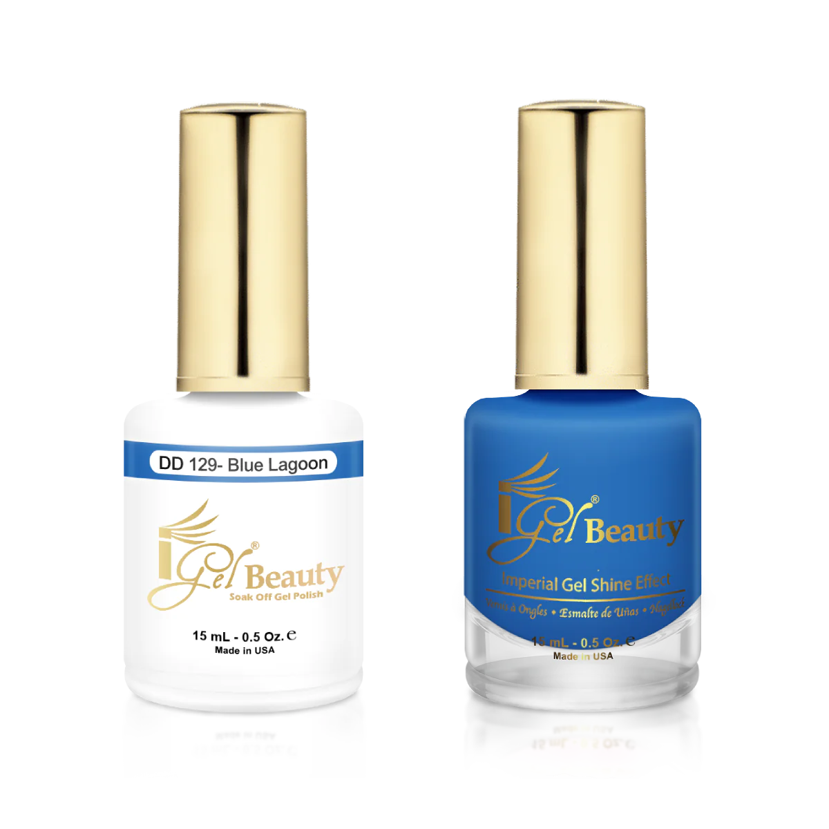 IGEL | GEL & NORMAL POLISH DUO - DD129 Blue Lagoon