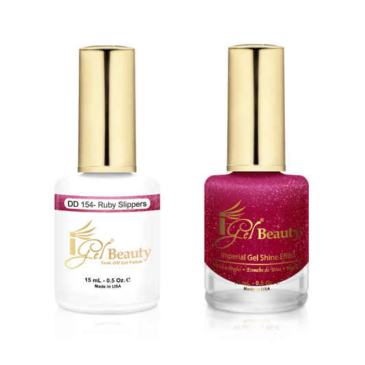 IGEL | GEL & NORMAL POLISH DUO - DD154 Ruby Slippers