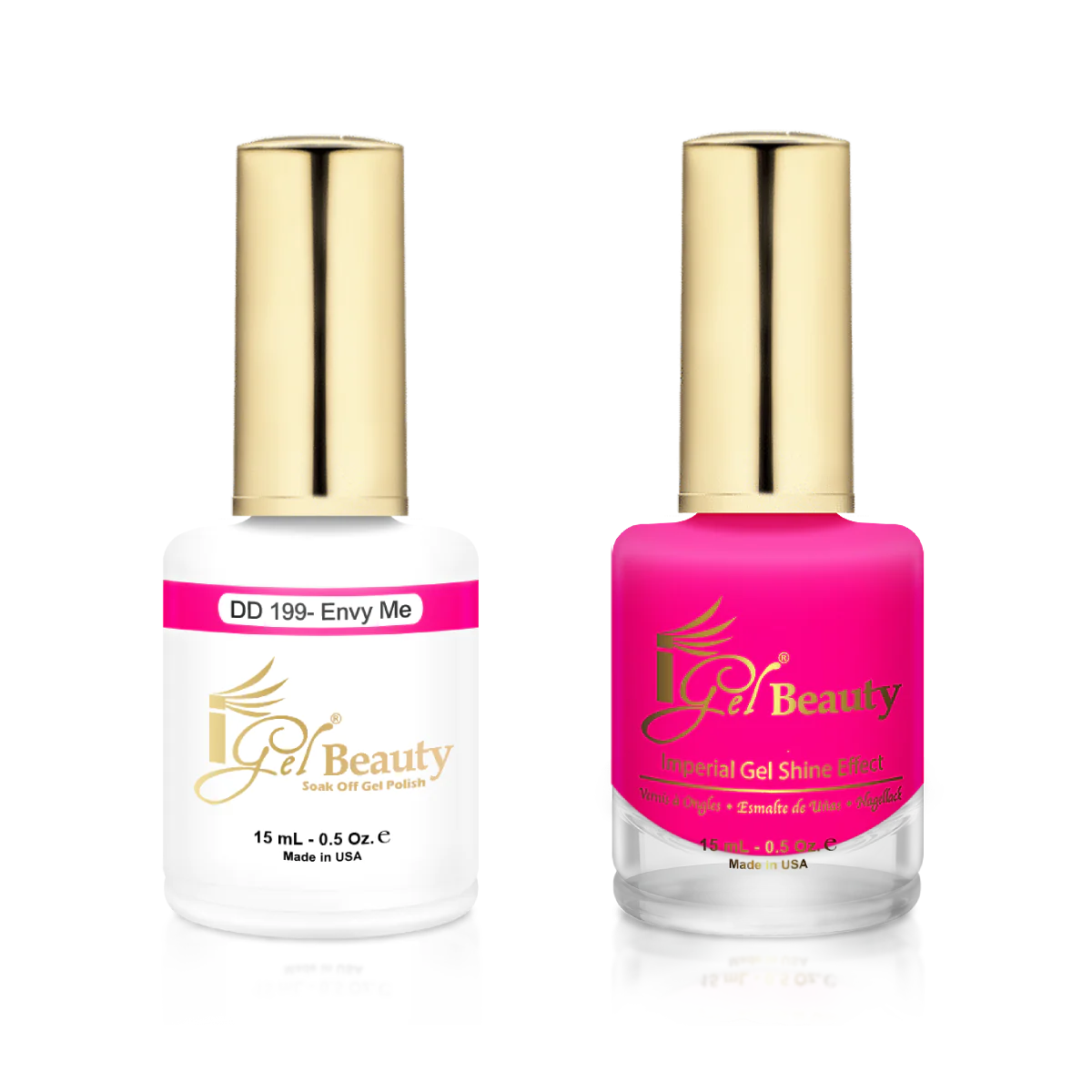 IGEL | GEL & NORMAL POLISH DUO - DD199 Envy Me