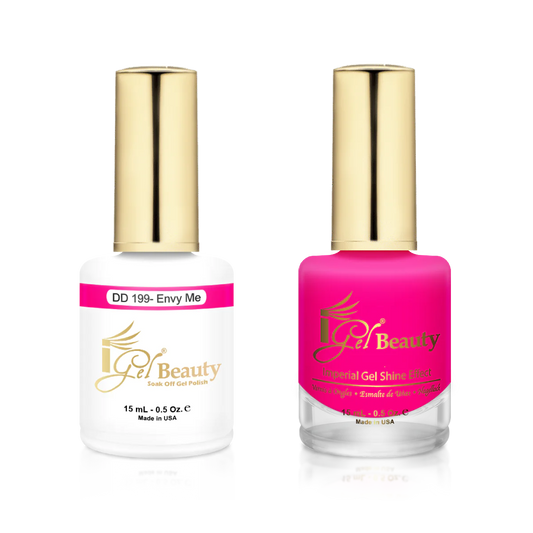 IGEL | GEL & NORMAL POLISH DUO - DD199 Envy Me