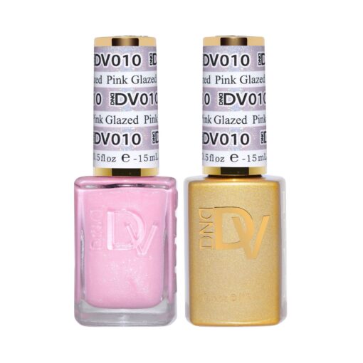 DND DIVA Gel & Lacquer Duo - DV #010 Pink glazed