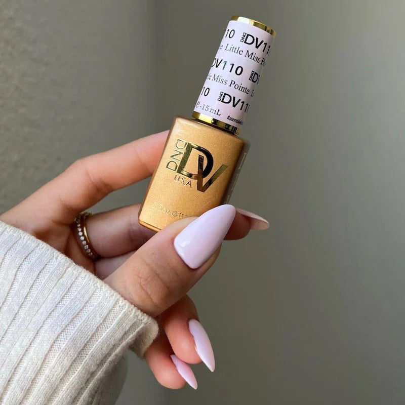 DND DIVA Gel & Lacquer Duo - DV #110 LITTLE MISS POINTE