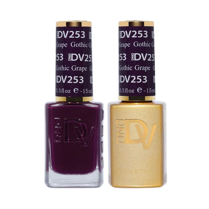 DND DIVA Gel & Lacquer Duo - DV #253 Gothic Grape