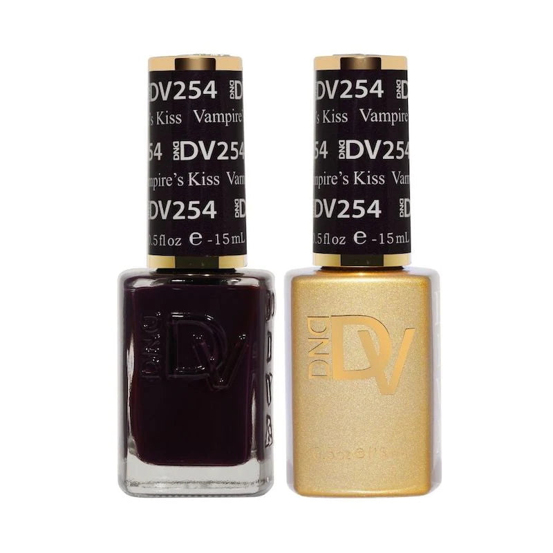 DND DIVA Gel & Lacquer Duo - DV #254 Vampire's Kiss