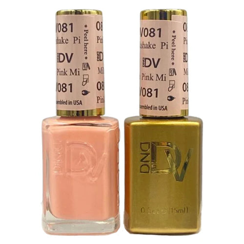DND DIVA Gel & Lacquer Duo - DV #081 PINK MILKSHAKE