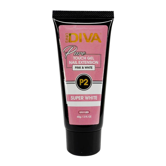 DND Diva Pure Touch Gel - P02 Super White