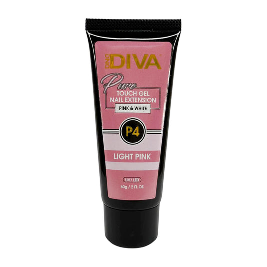 DND Diva Pure Touch Gel - P04 Light Pink