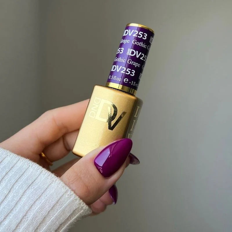 DND DIVA Gel & Lacquer Duo - DV #253 Gothic Grape