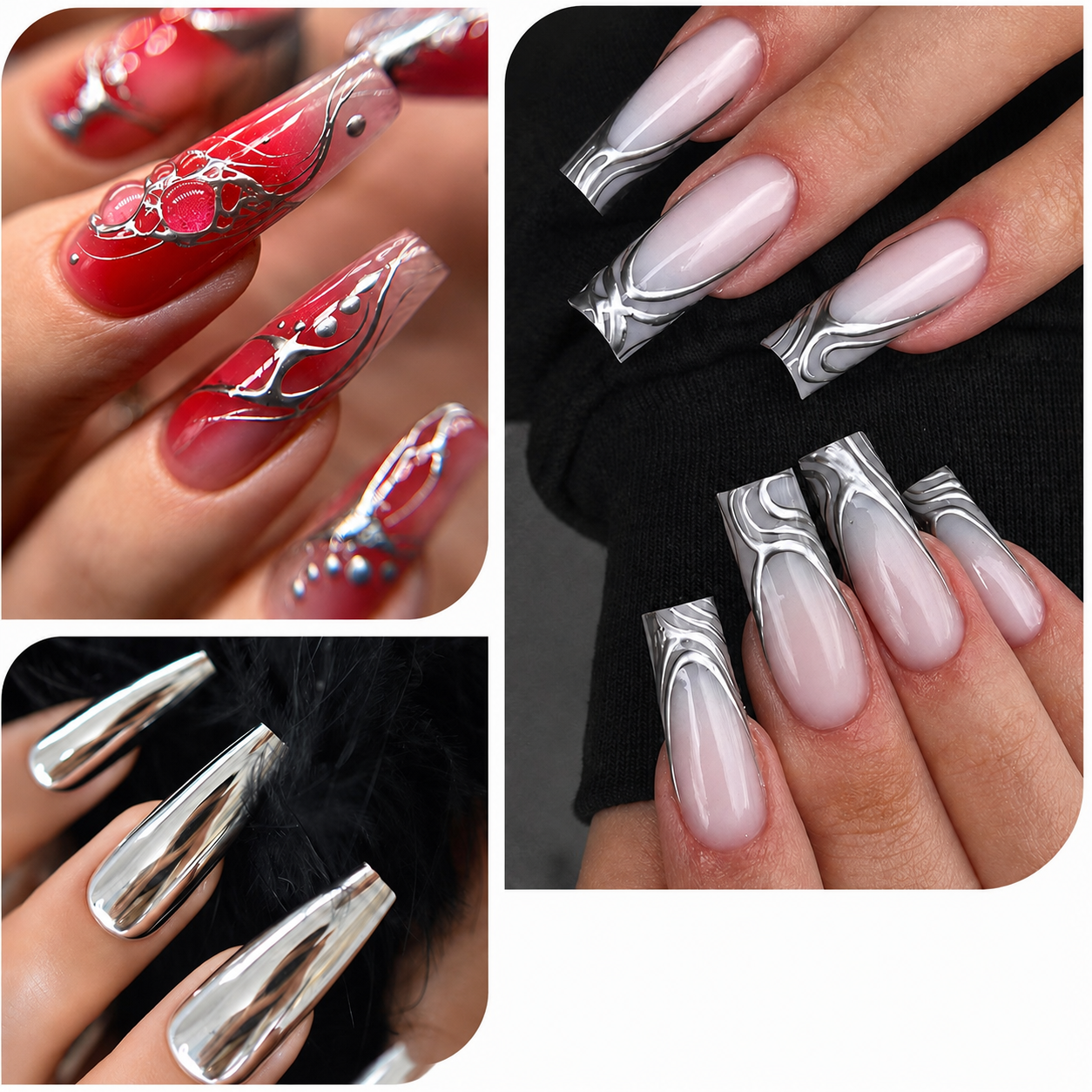 PIXIE | SILVER METALLIC GEL HEMA/TPO-free - 15ml