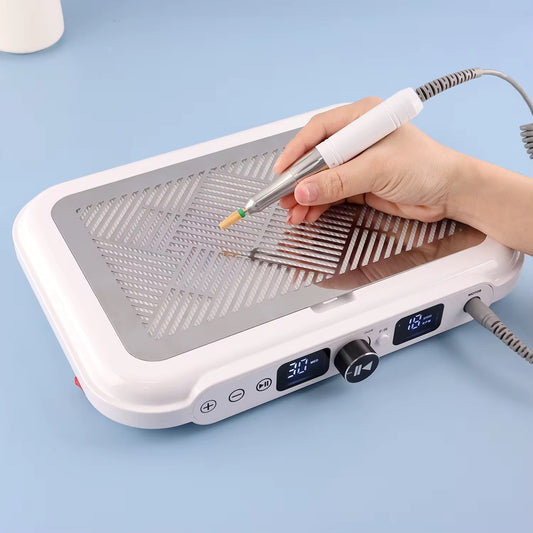 2 in 1 Nail Dust Collector with Brushless Drill Handle