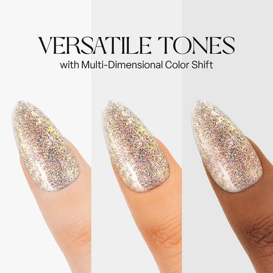 APRES | Astral Gel (HEMA-Free & TPO-Free) - FG 04 (10ml) Santo My Palo - Flash Glitter