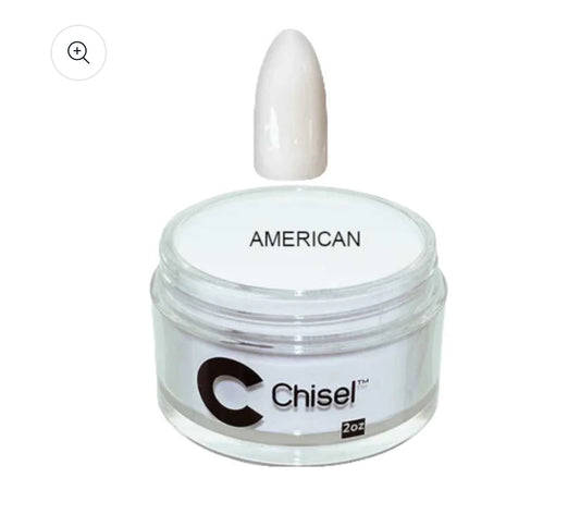 CHISEL | DIP & ACRYLIC POWDER AMERICAN WHITE  - 2OZ