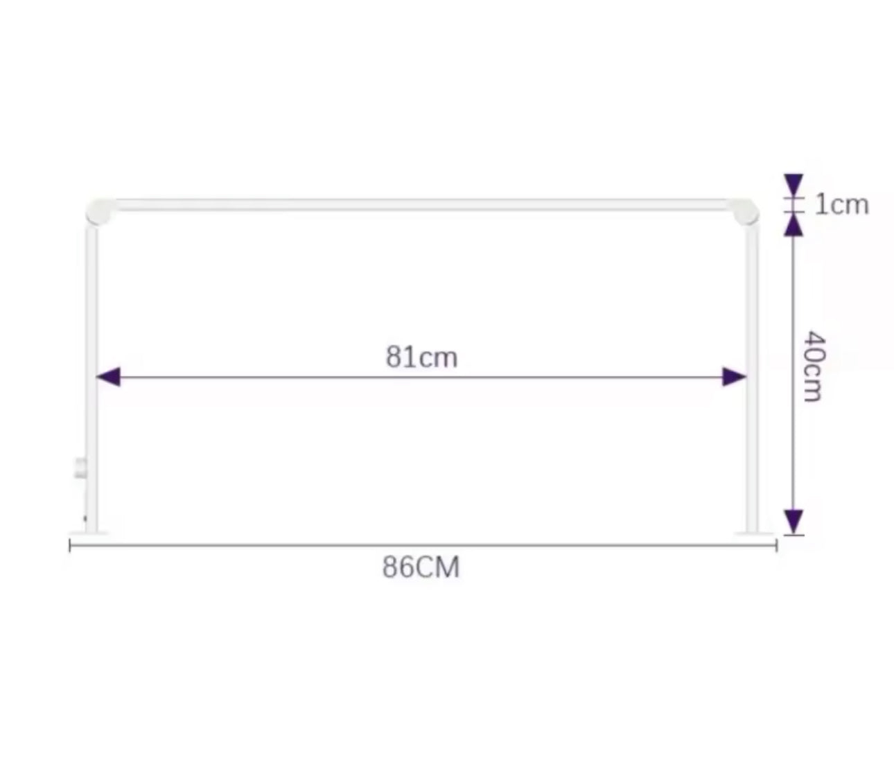 LED NAIL DESK LAMP | Folderable