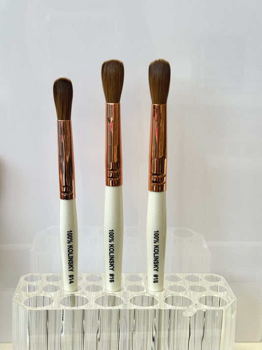 Crimped Acrylic Brush Pure Kolinsky