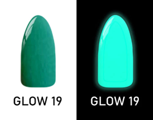 CHISEL ACRYLIC & DIPPING 2OZ - GLOW 19