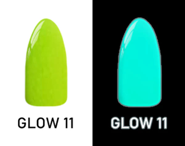 CHISEL ACRYLIC & DIPPING 2OZ - GLOW 11
