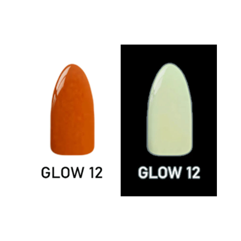 CHISEL ACRYLIC & DIPPING 2OZ - GLOW 12
