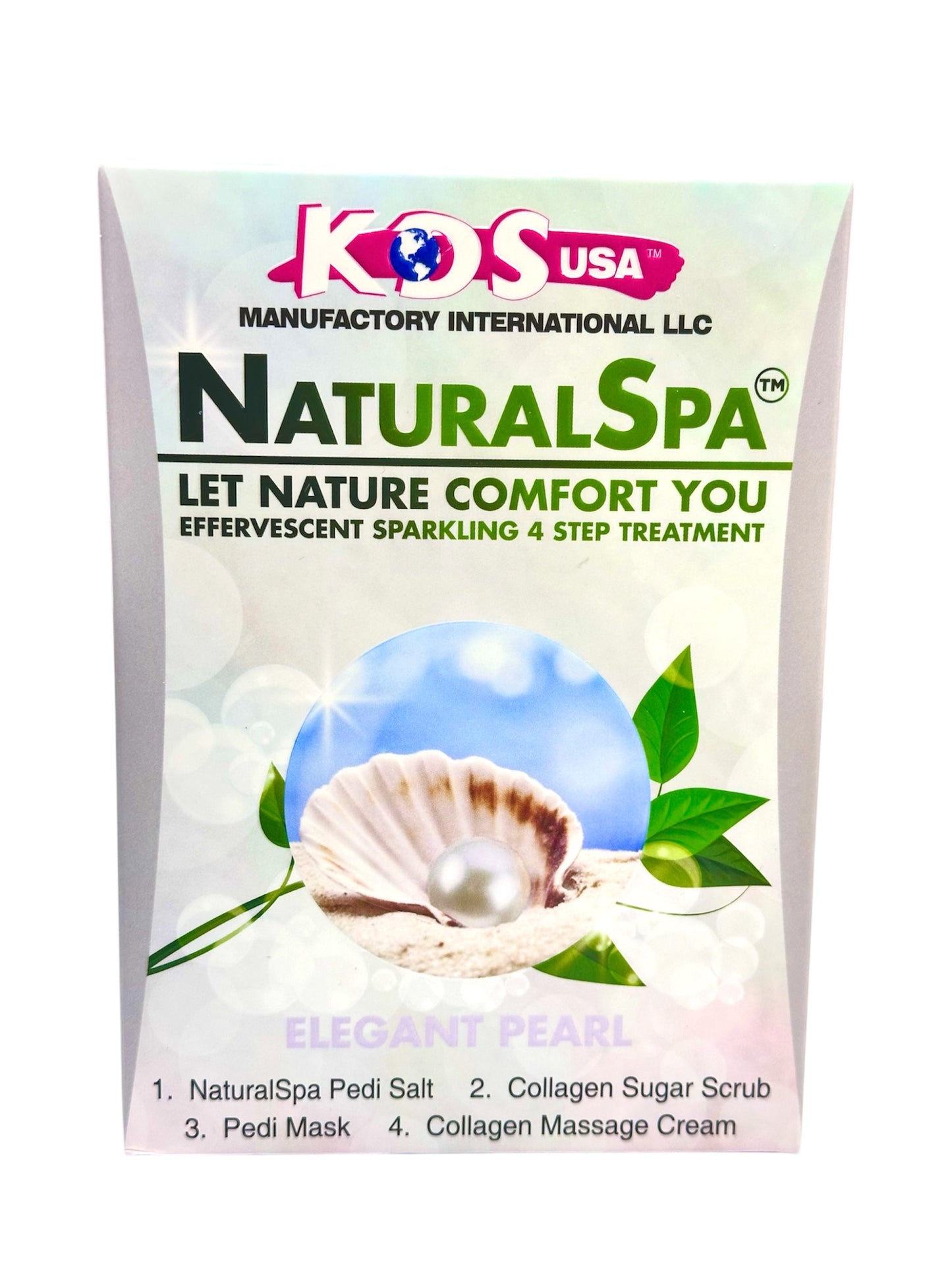 KDS Deluxe Pedi Spa 4 in 1 - Elegant Pearl