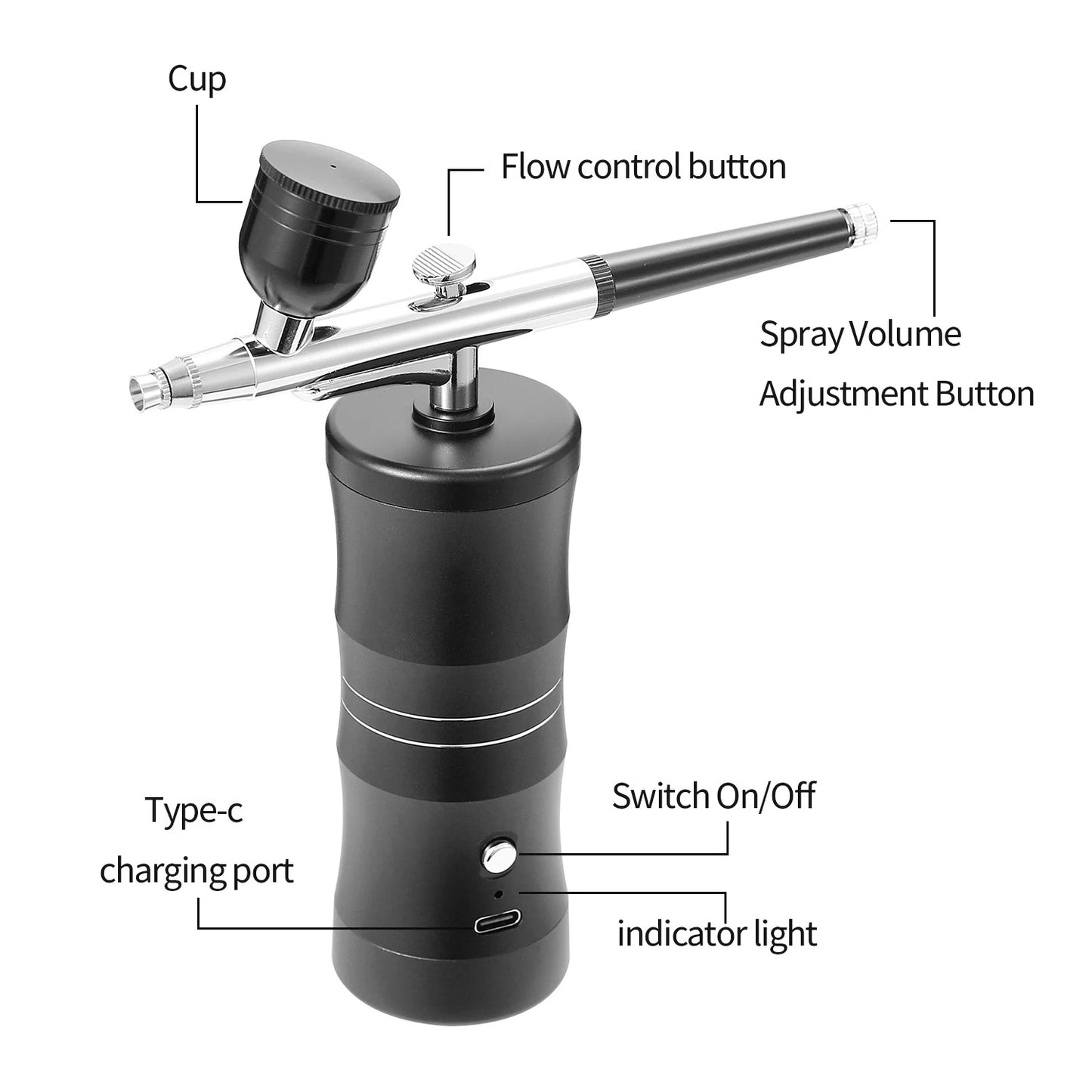 Air Brush Nail Machine Portable