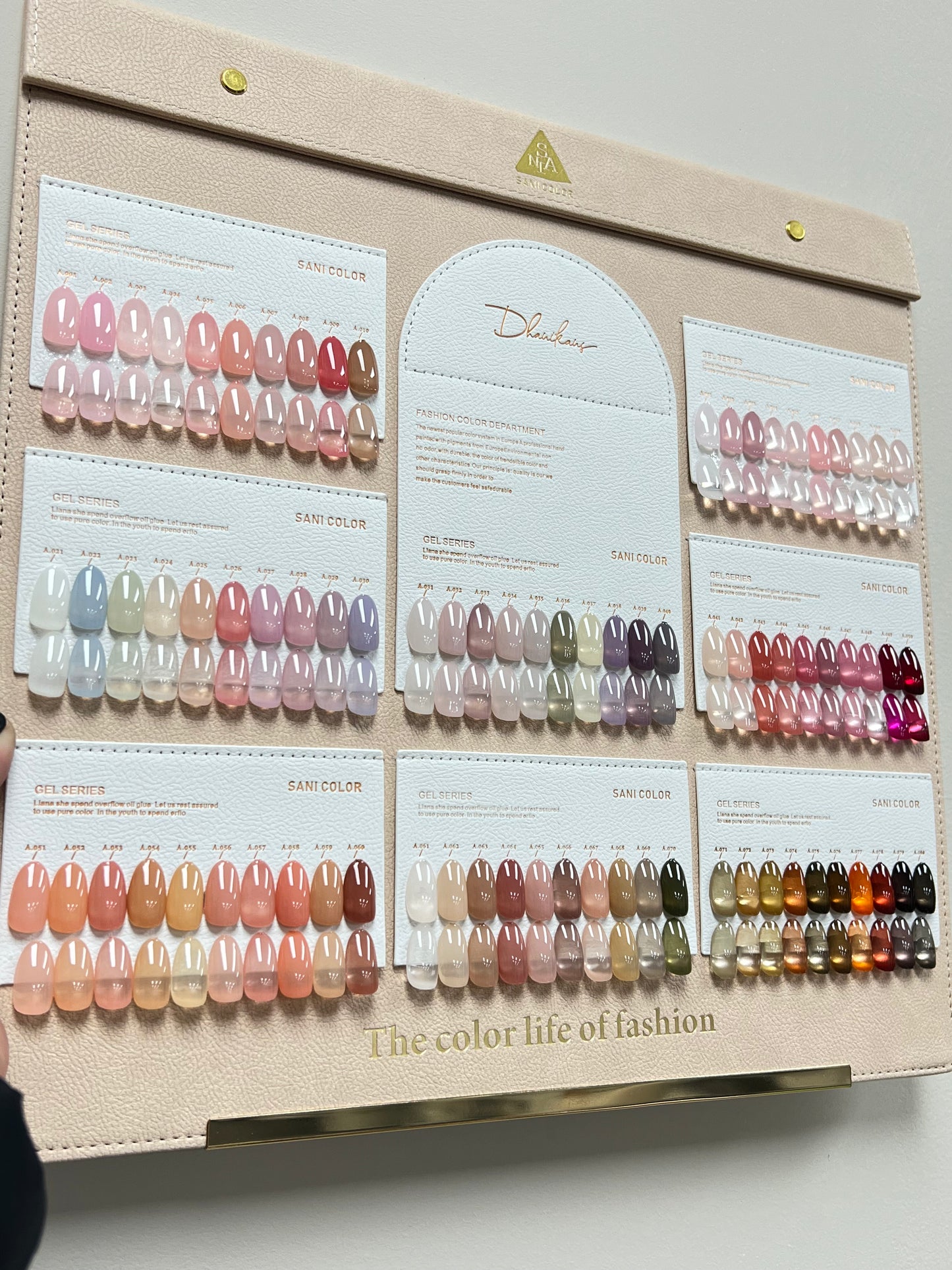 Transparent Jelly Gel Colours - 80 colours/set