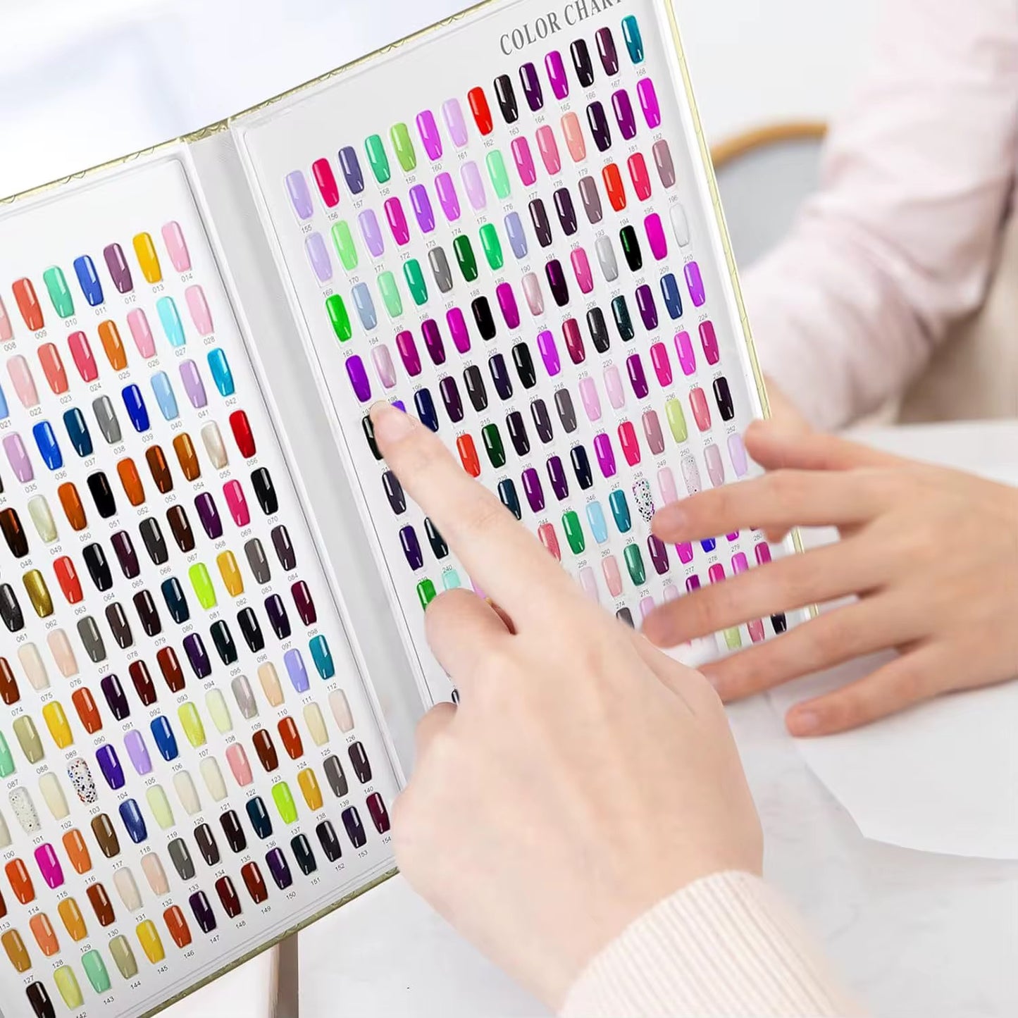 Nail Colours Book + free tips