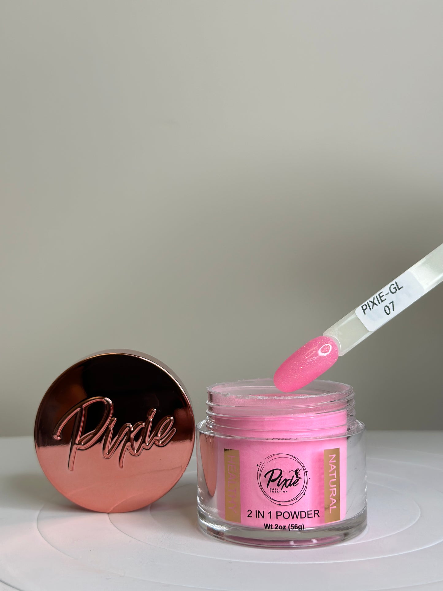 PIXIE | GL07- Glow In The dark | 2 in 1 Dip & Acrylic Powder ( 2oz)
