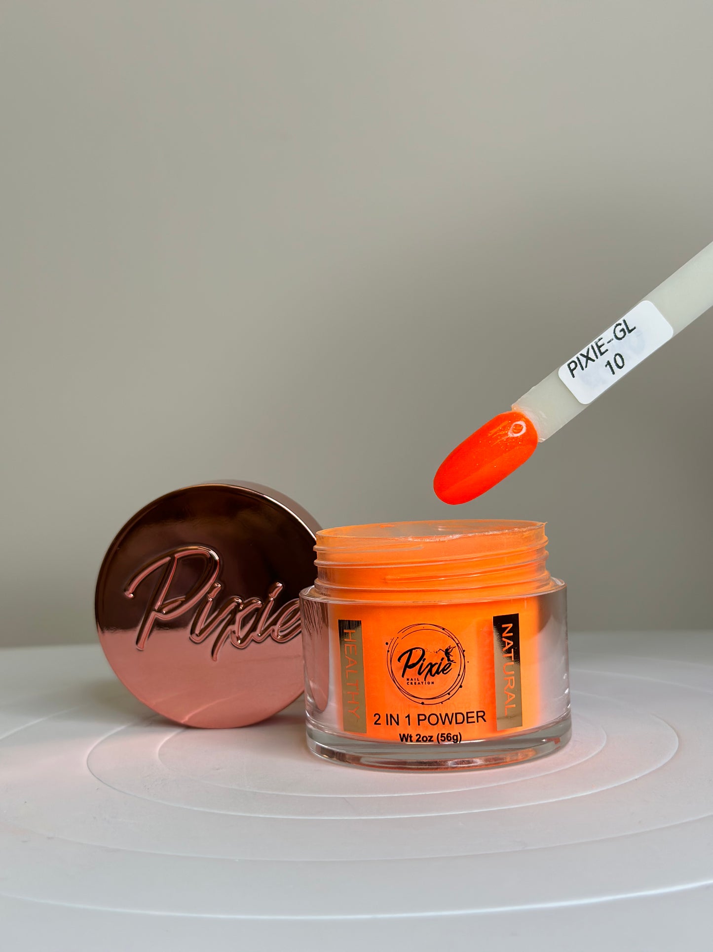 PIXIE | GL010- Glow In The dark | 2 in 1 Dip & Acrylic Powder ( 2oz)