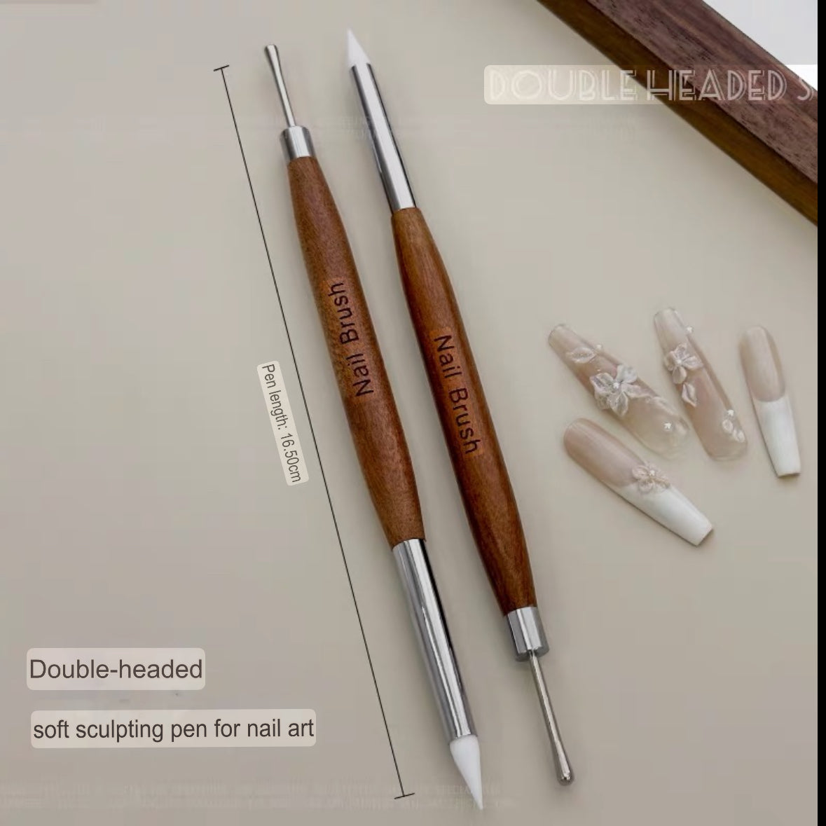 Double-Head Silicone Sculpting Brush
