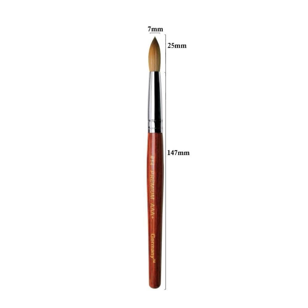 Chisel Kolinsky Arcylic Brush