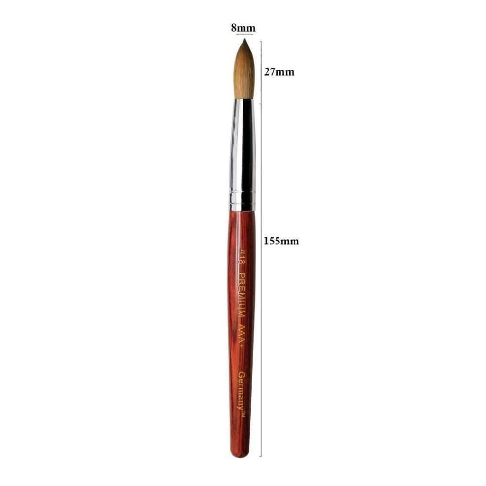 Chisel Kolinsky Arcylic Brush