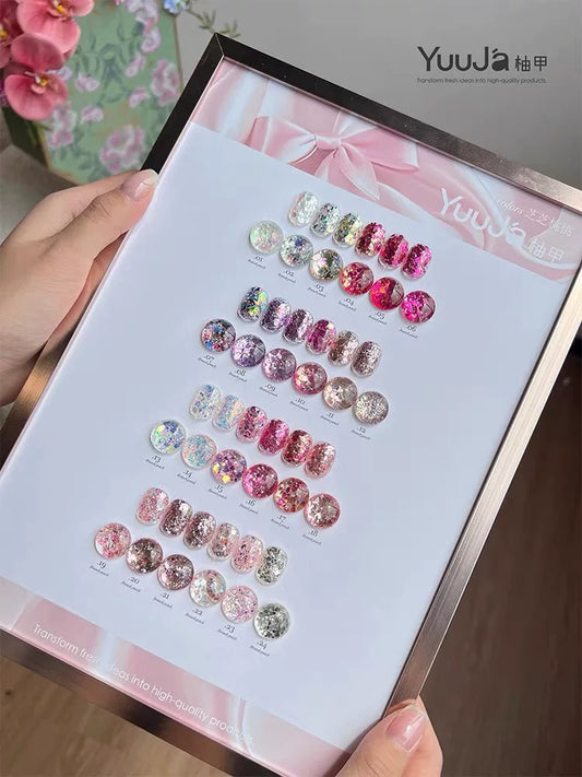 YuuJa | Spring Glitter Set - 24 colors