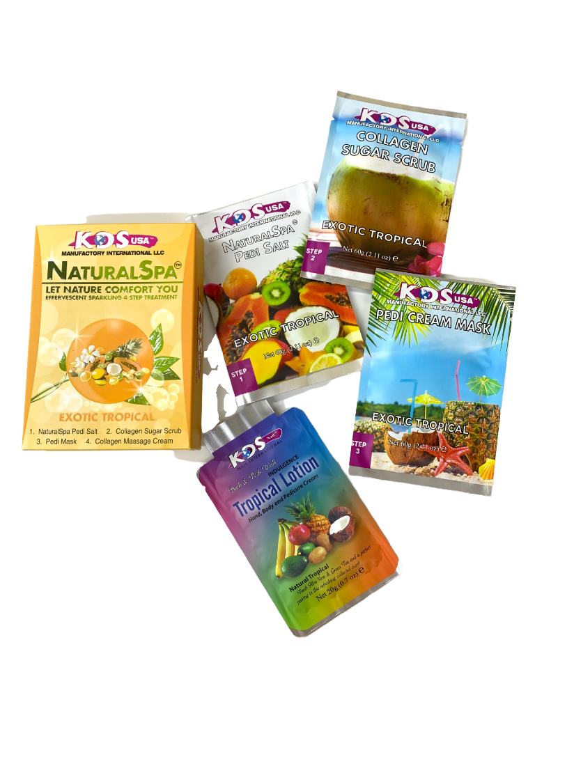 KDS Deluxe Pedi Spa 4 in 1 - Exotic Tropical